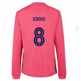 Real Madrid Fodboldtrøjer Toni Kroos 8 Udebanesæt 2020/21 Langærmet